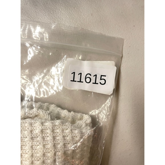 Leon Levin Hand Loomed Knit Sweater Vest Women's S White‎ Pink Blue  Ramie VTG - Picture 11 of 11